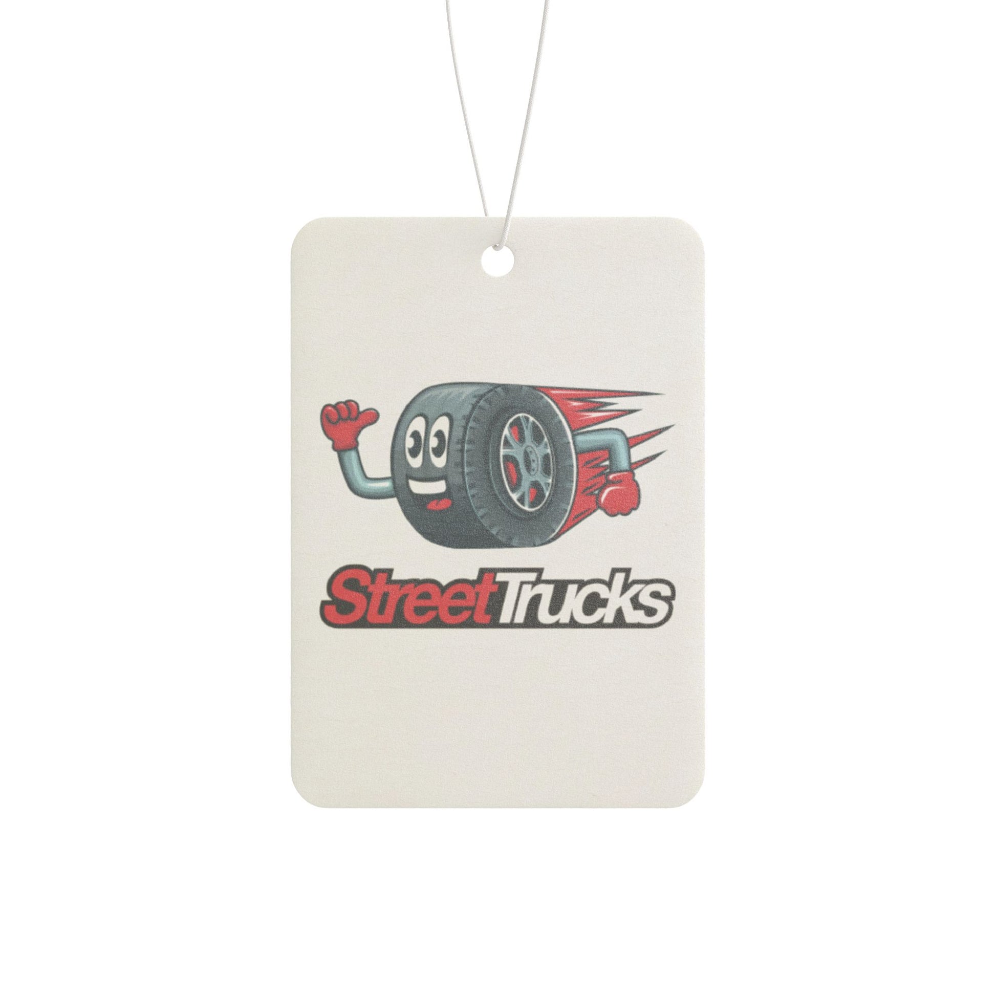 Fun Street Trucks Car Air Freshener | Cute Tire Design for Auto Enthusiasts | Perfect for Gifting and Everyday Use