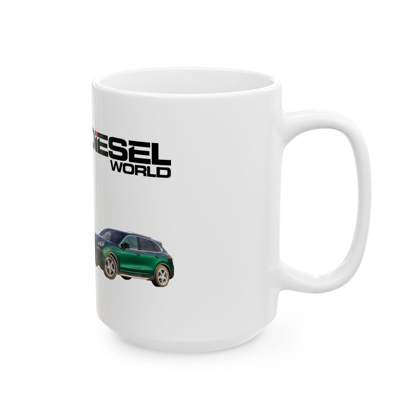 Diesel World PORSCHE CAYENNE DIESEL Personalize Ceramic Mug