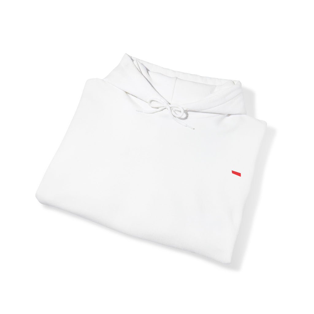 Motortopia Unisex White Hoodie Sweatshirt