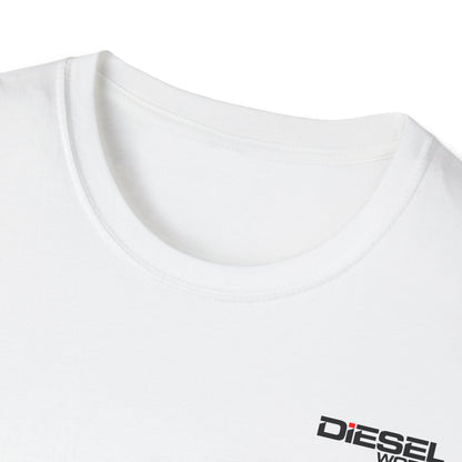 Diesel World VOLKSWAGEN JETTA SPORTWAGEN Unisex White Tee