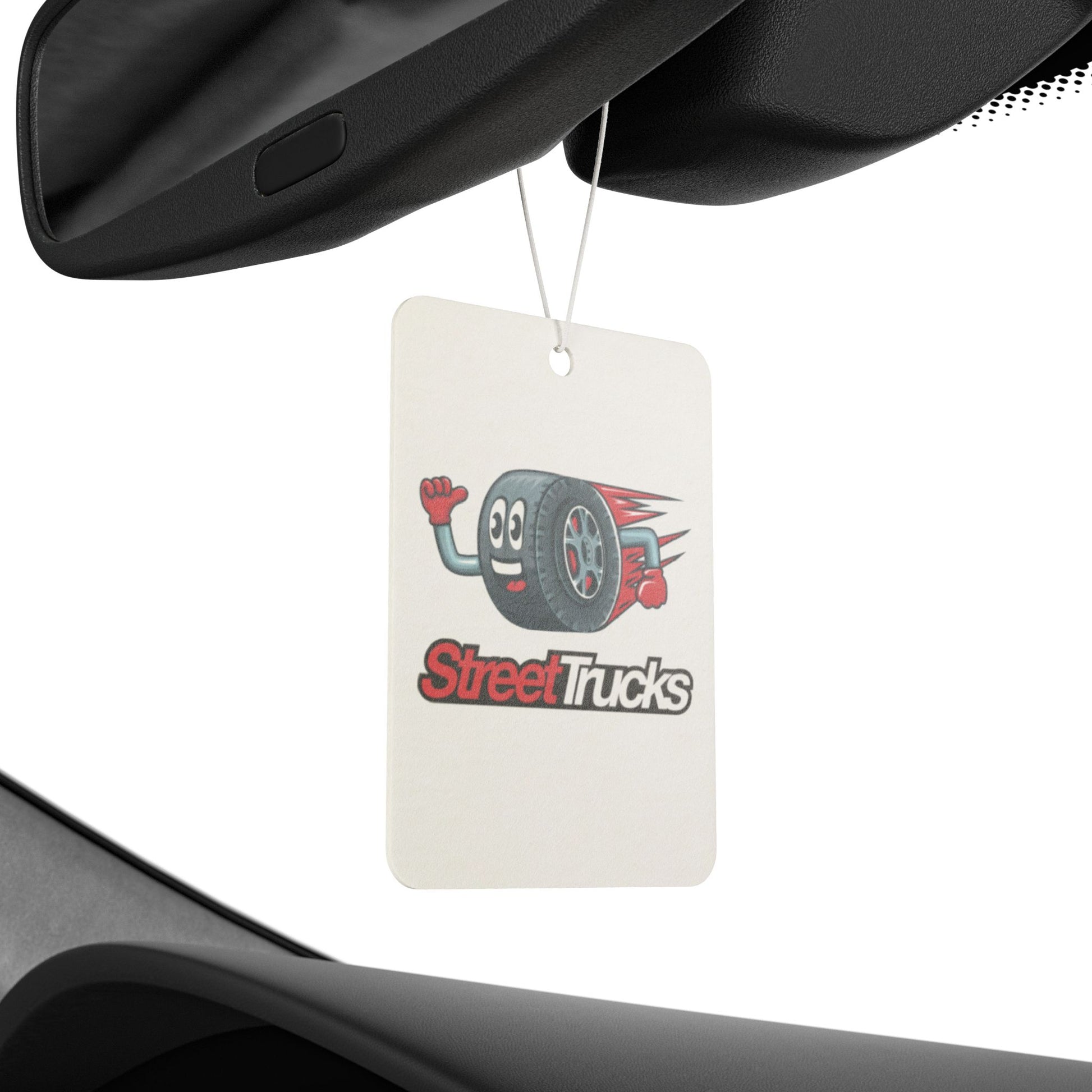 Fun Street Trucks Car Air Freshener | Cute Tire Design for Auto Enthusiasts | Perfect for Gifting and Everyday Use