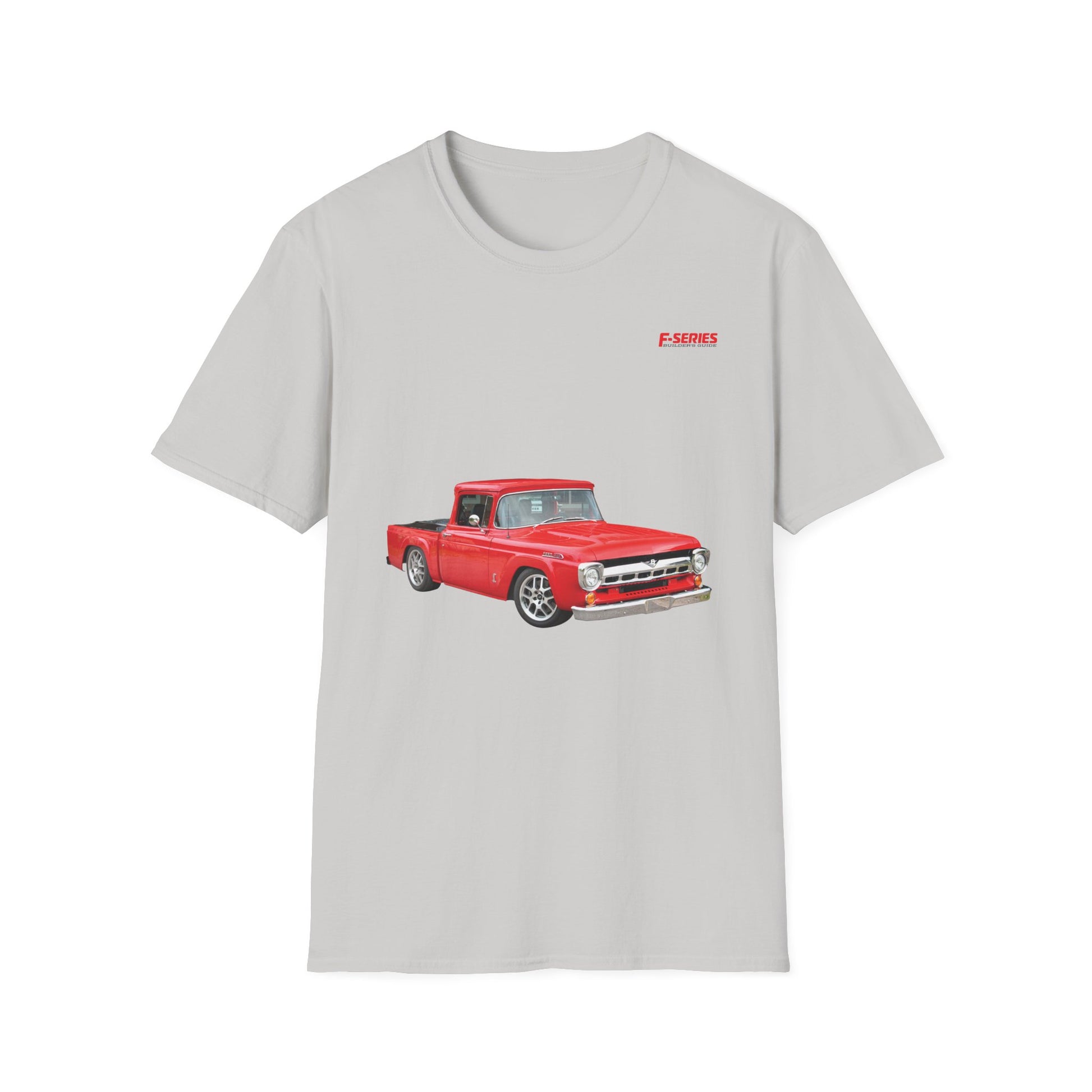 F-Series Sliced & Diced Truck Unisex Ice Grey T-Shirt