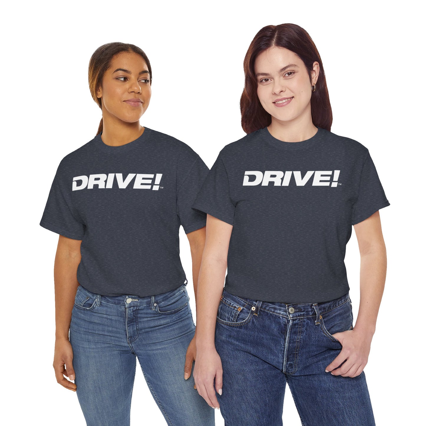 Drive Magazine Heavy Cotton Heather Navy T-Shirt