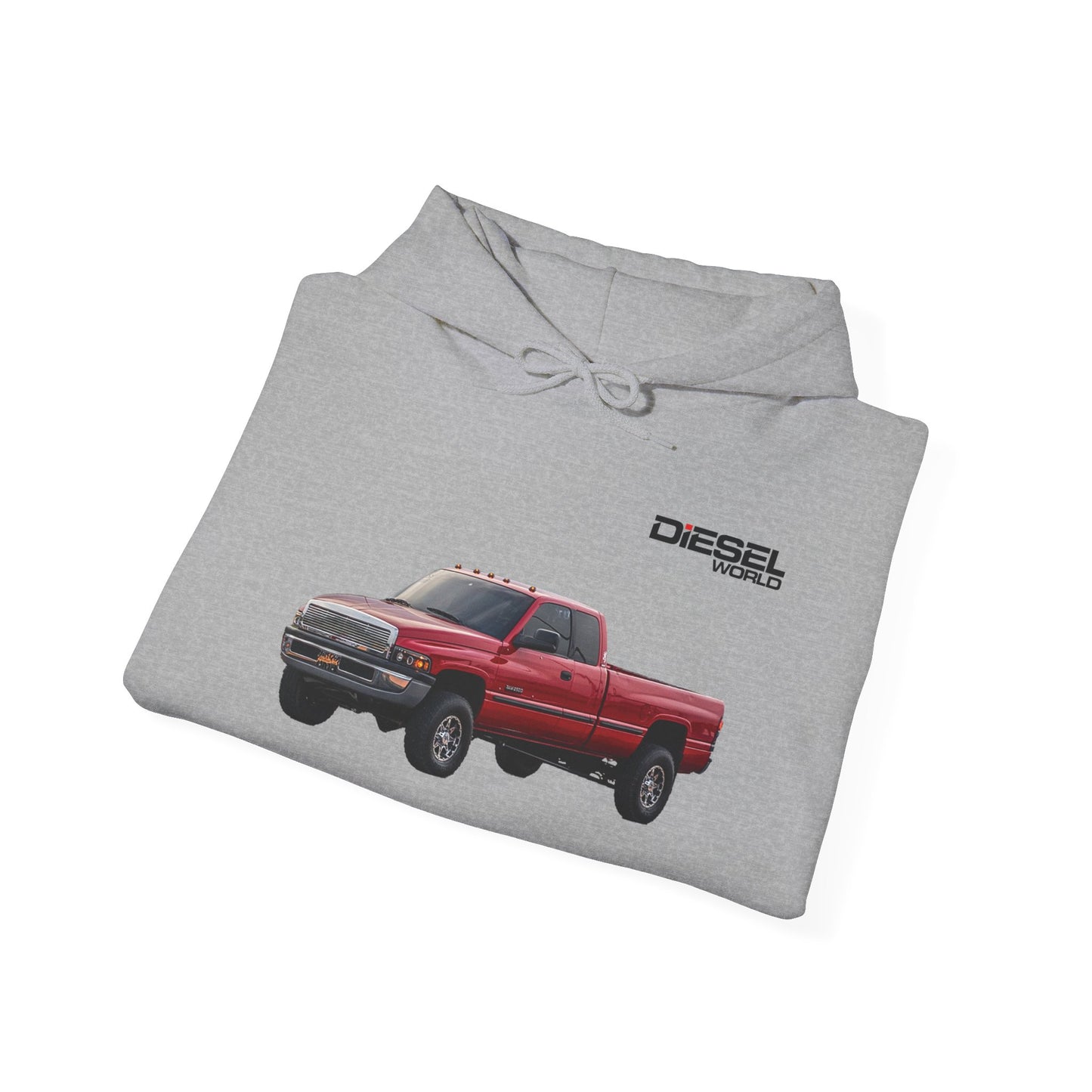 Diesel World 2001 Ford F-350 Power Stroke Sport Grey Sweatshirt