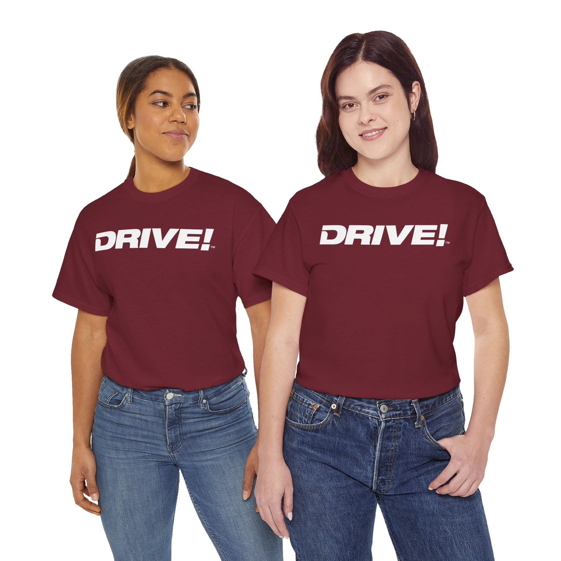 Drive Magazine Heavy Cotton Garnet T-Shirt