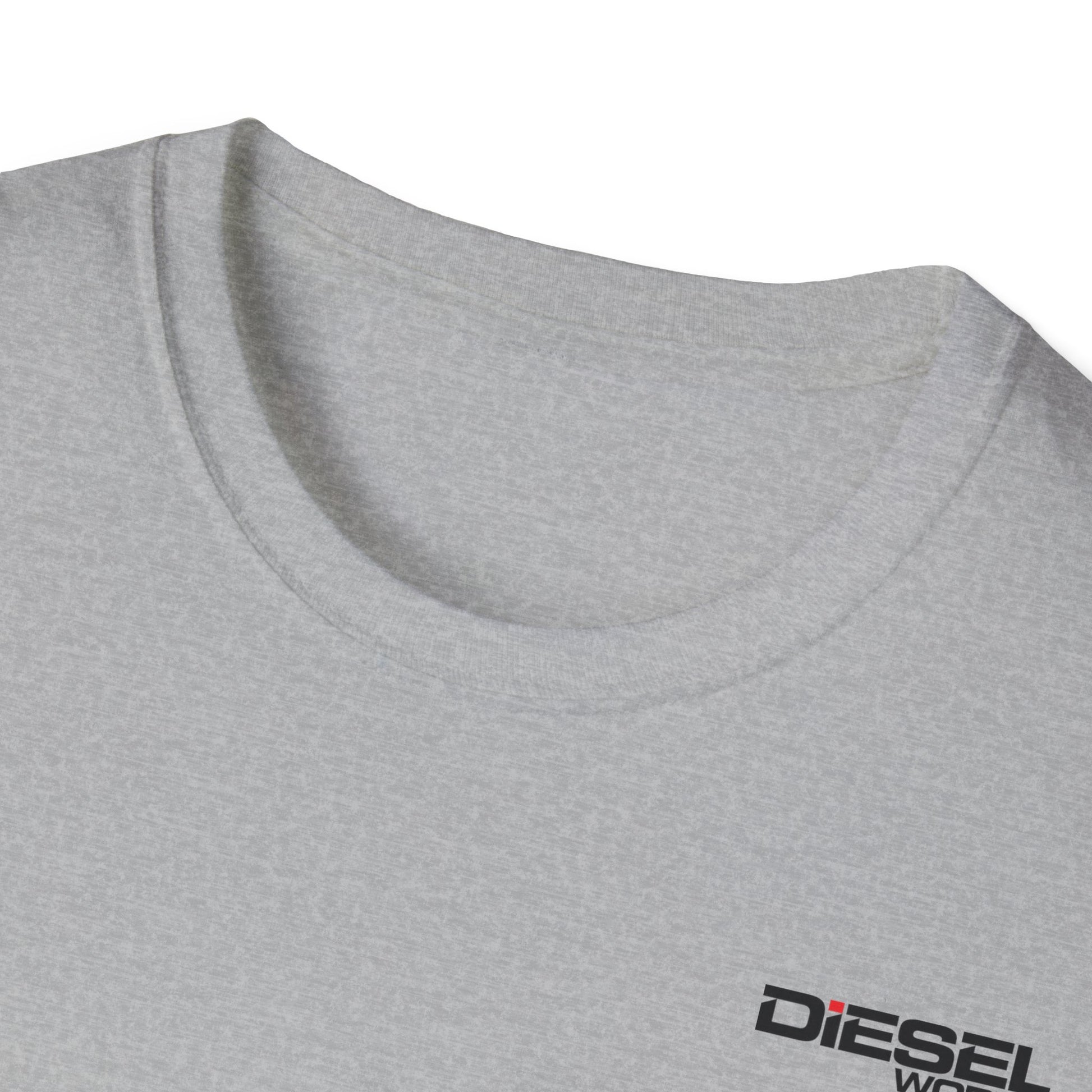 Diesel World XDrive Diesel Power Unisex Softstyle Sport Grey Tee