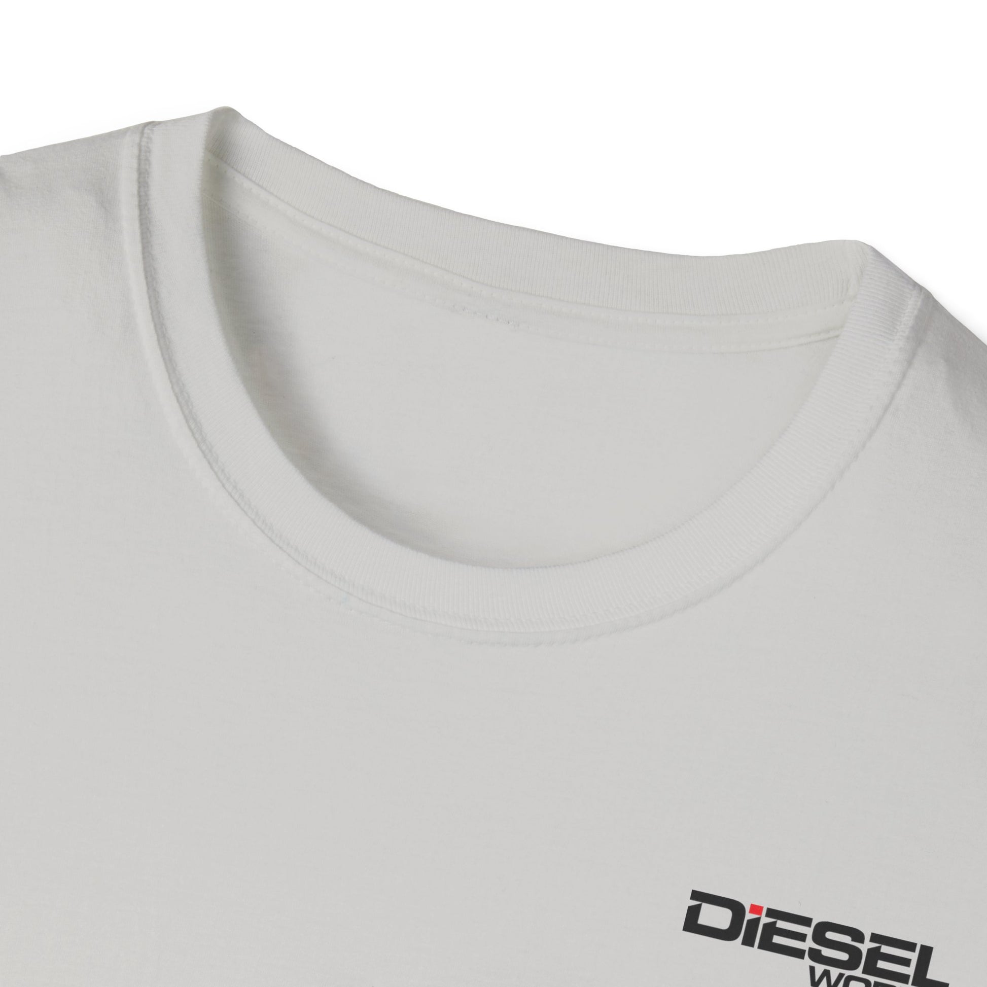 Diesel World XDrive Diesel Power Unisex Softstyle Ice Grey Tee