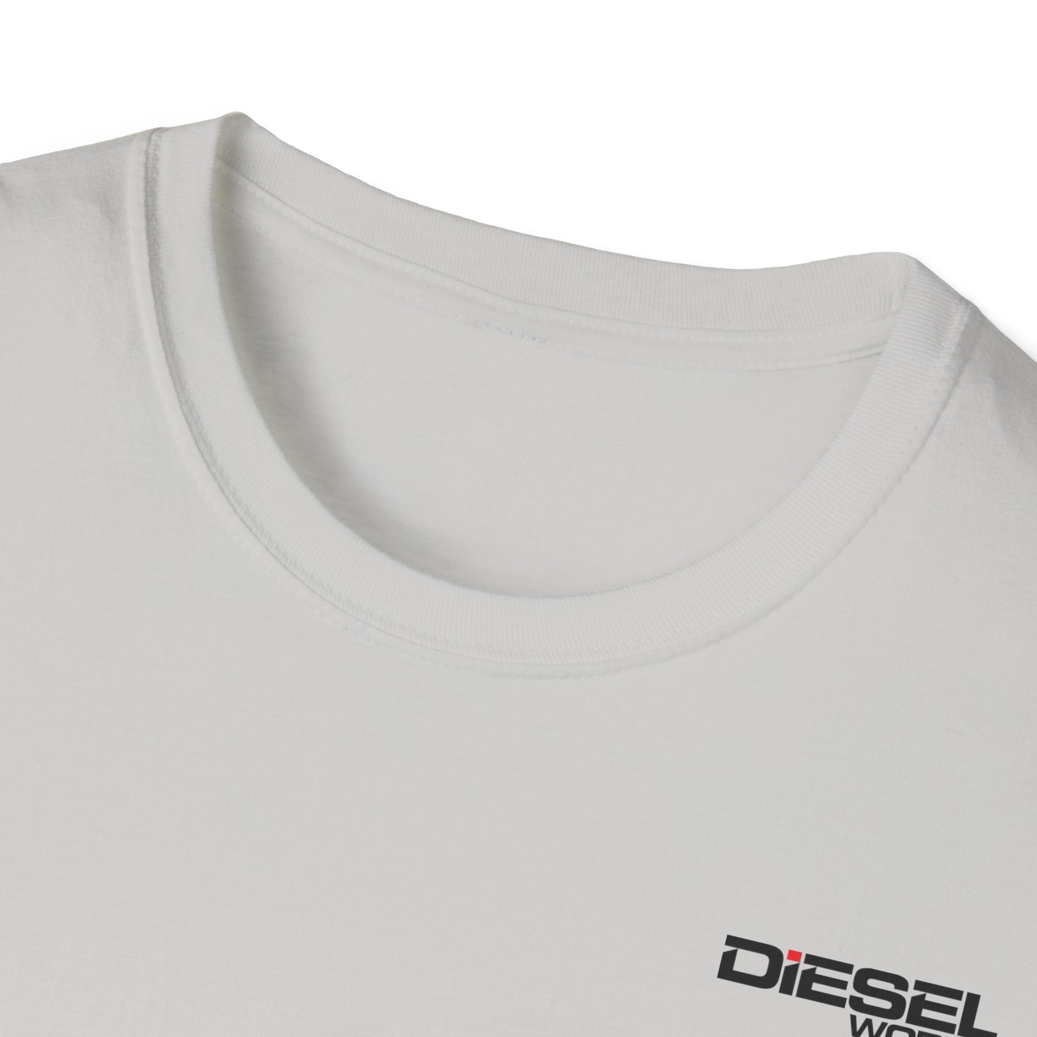 Diesel World XDrive Diesel Power Unisex Softstyle Ice Grey Tee