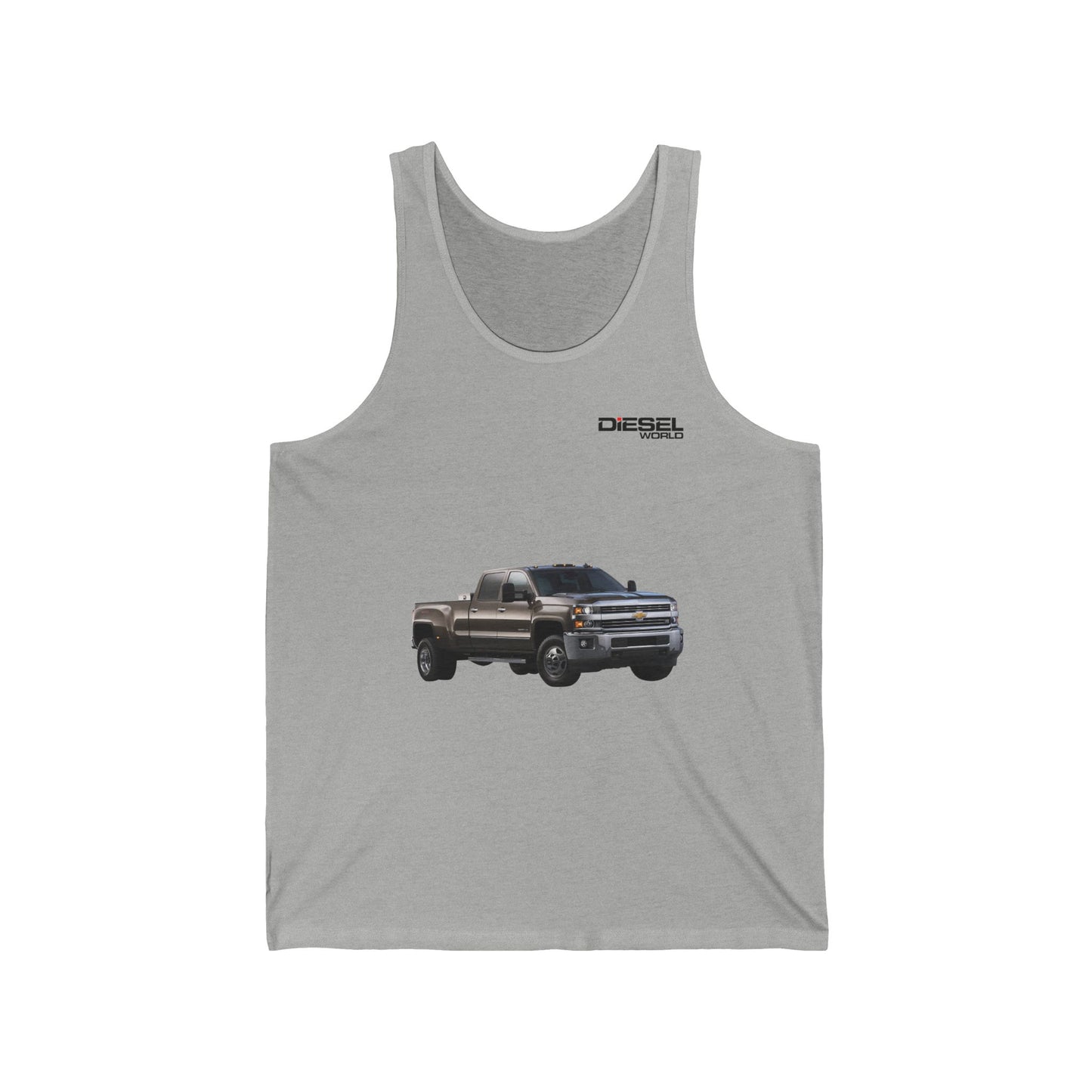 Diesel World GMC SIERRA Unisex Athletic Heather Jersey Tank