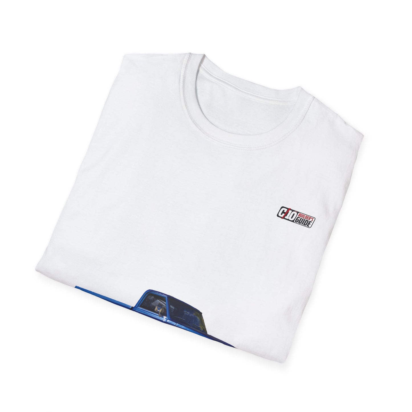 C10 OL'BLUEY RIDES AGAIN Unisex White Tee