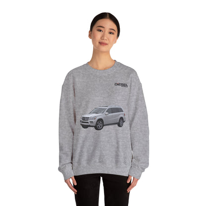 Diesel World BlueTec Brilliance Unisex Heavy Blend™ Sport Grey Sweatshirt