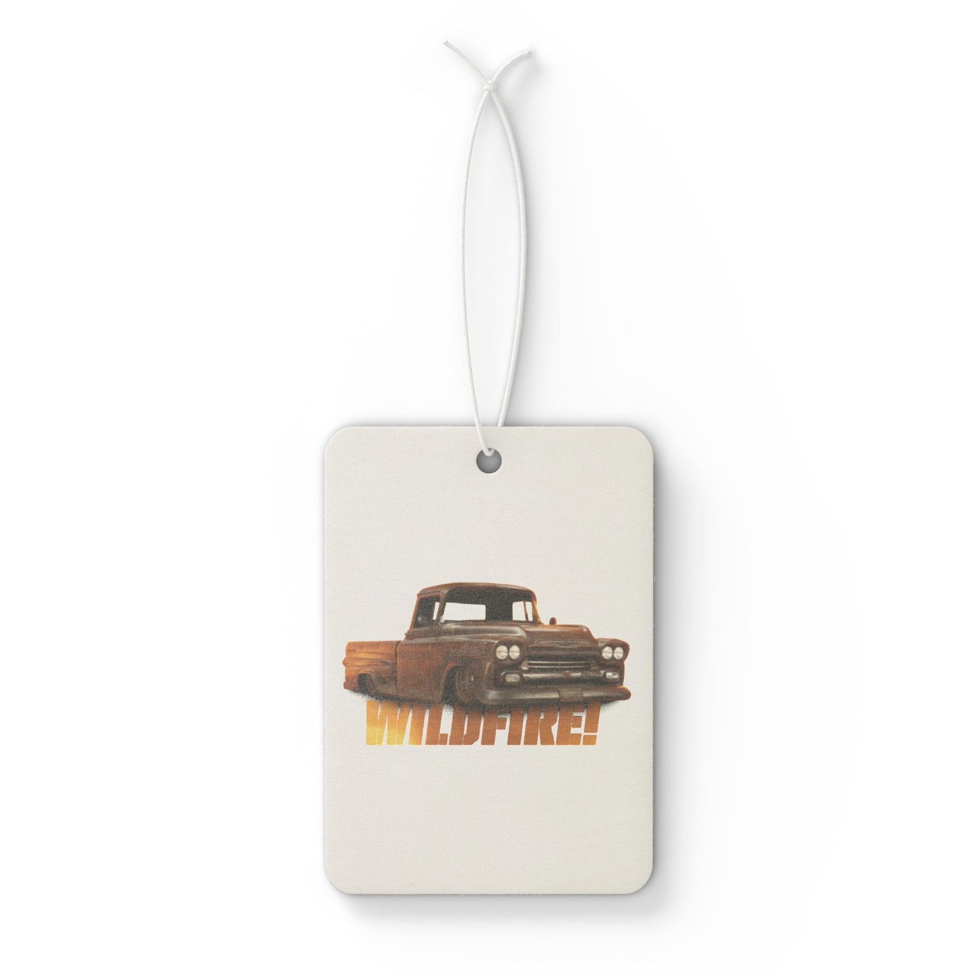 Vintage Wildfire Car Air Freshener - Classic Truck Design