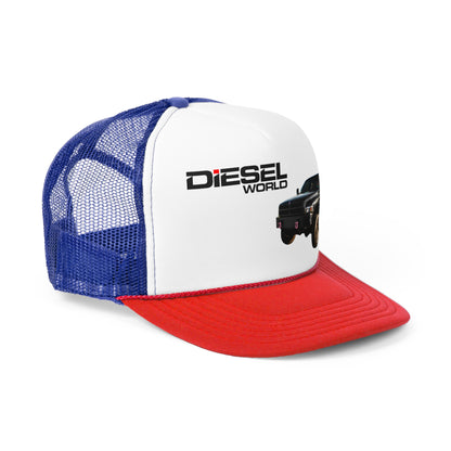 Diesel World Red/Blue Trucker Cap