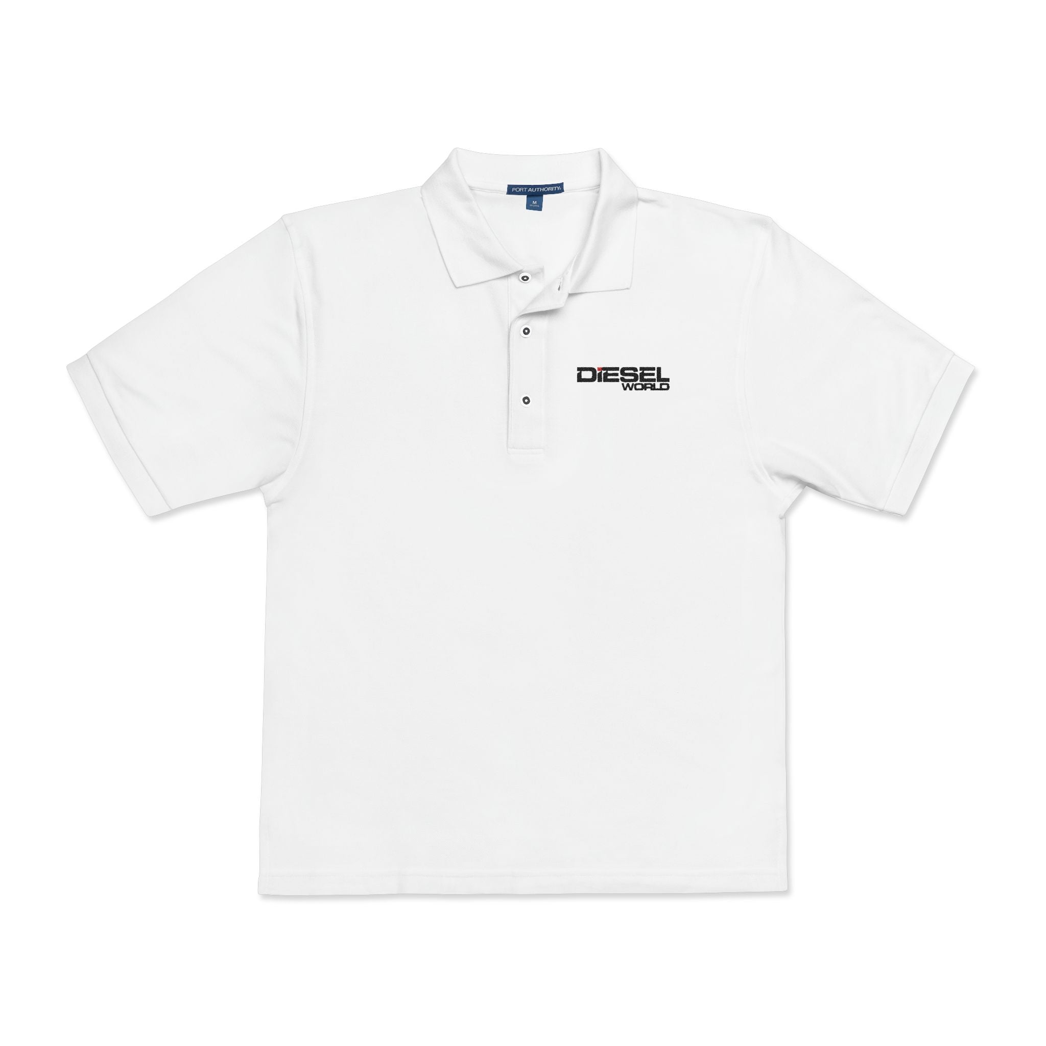 Diesel World Embroidered Unisex Polo Shirt - Casual and Stylish Wear