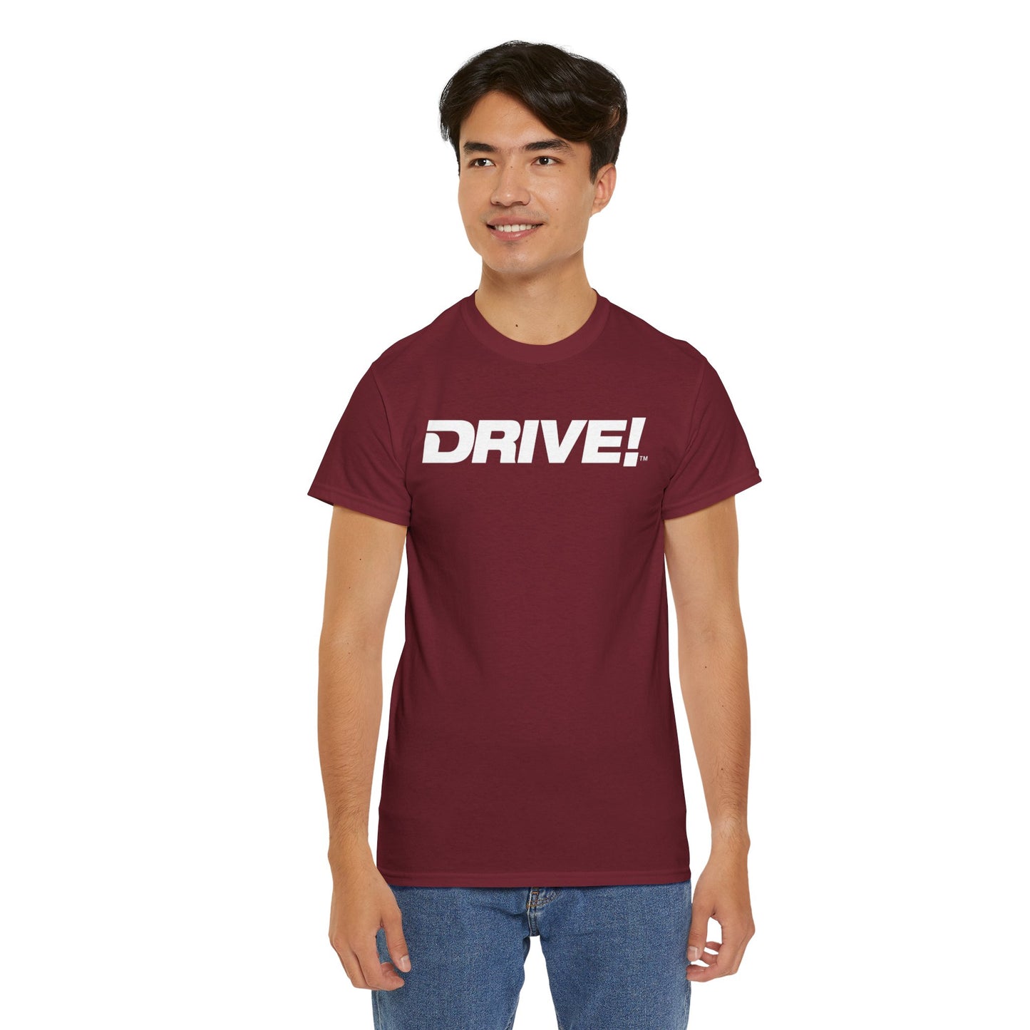 Drive Magazine Unisex Cotton Garnet T-Shirt