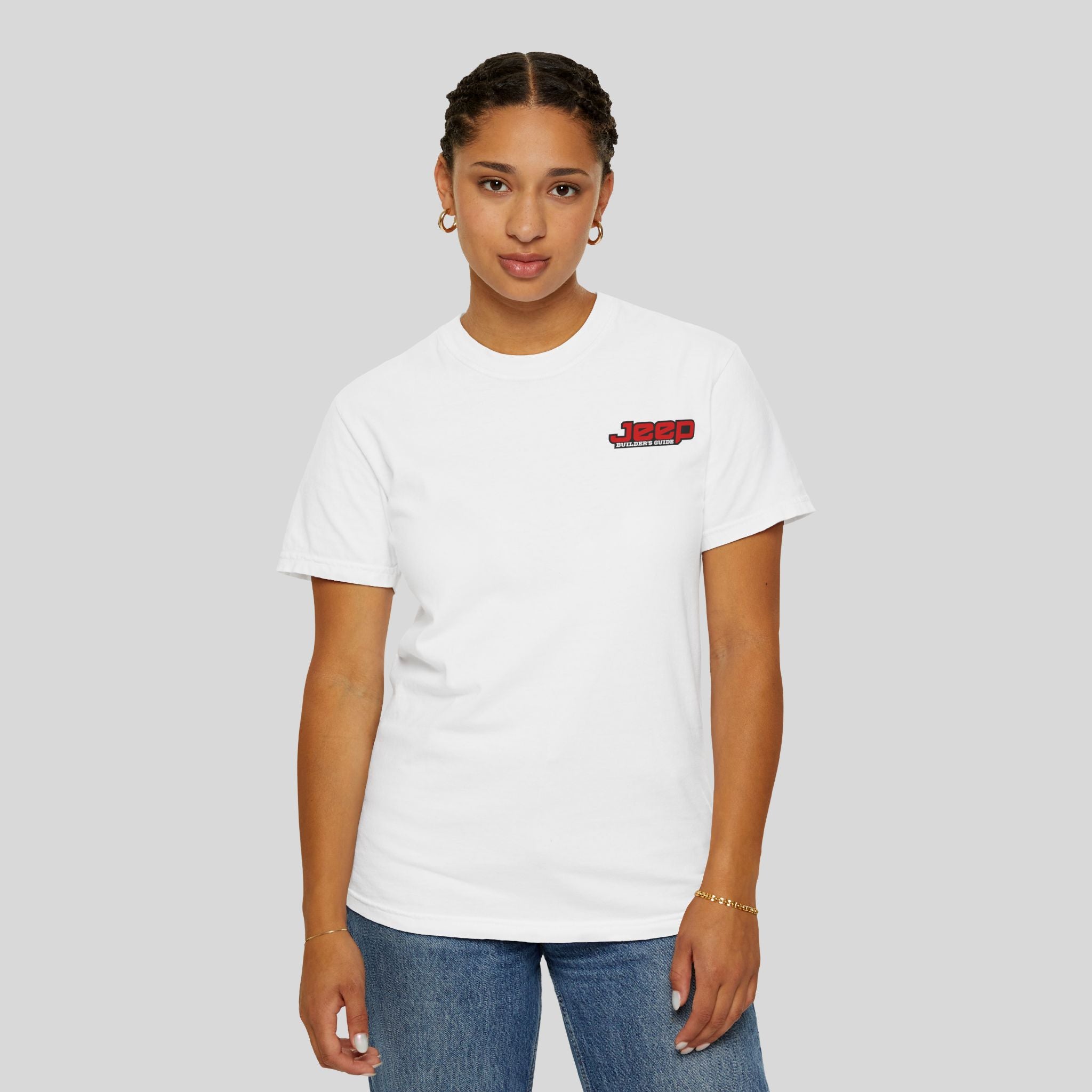 Jeep Builder's Guide Unisex Garment-Dyed T-shirt