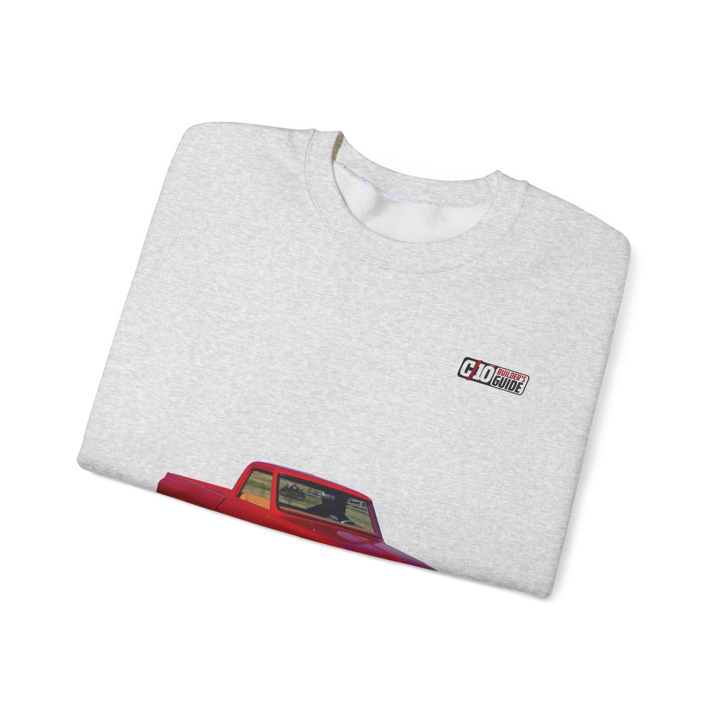 C10 Wheel & Tire Shoutout Unisex Heavy Blend™ Ash Crewneck Sweatshirt