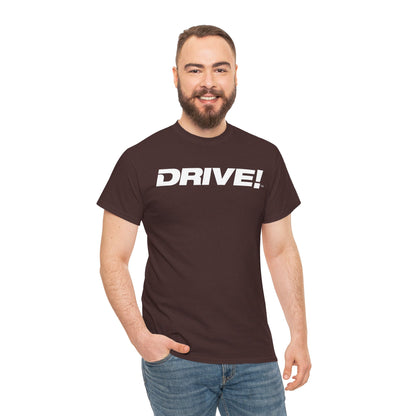 Drive Magazine Tee Unisex Cotton Russet T-Shirt