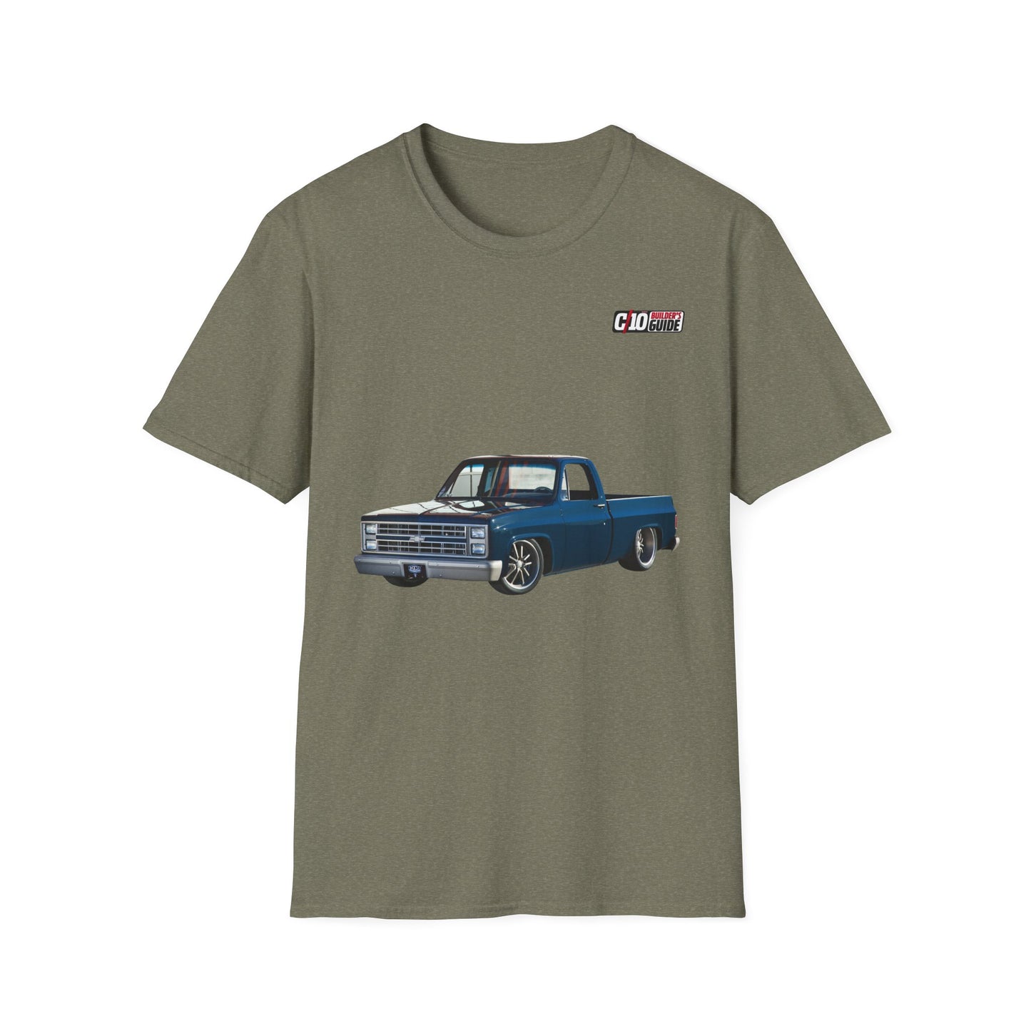 C10 - KC’s Center Stage Unisex Heather Military Green T-Shirt