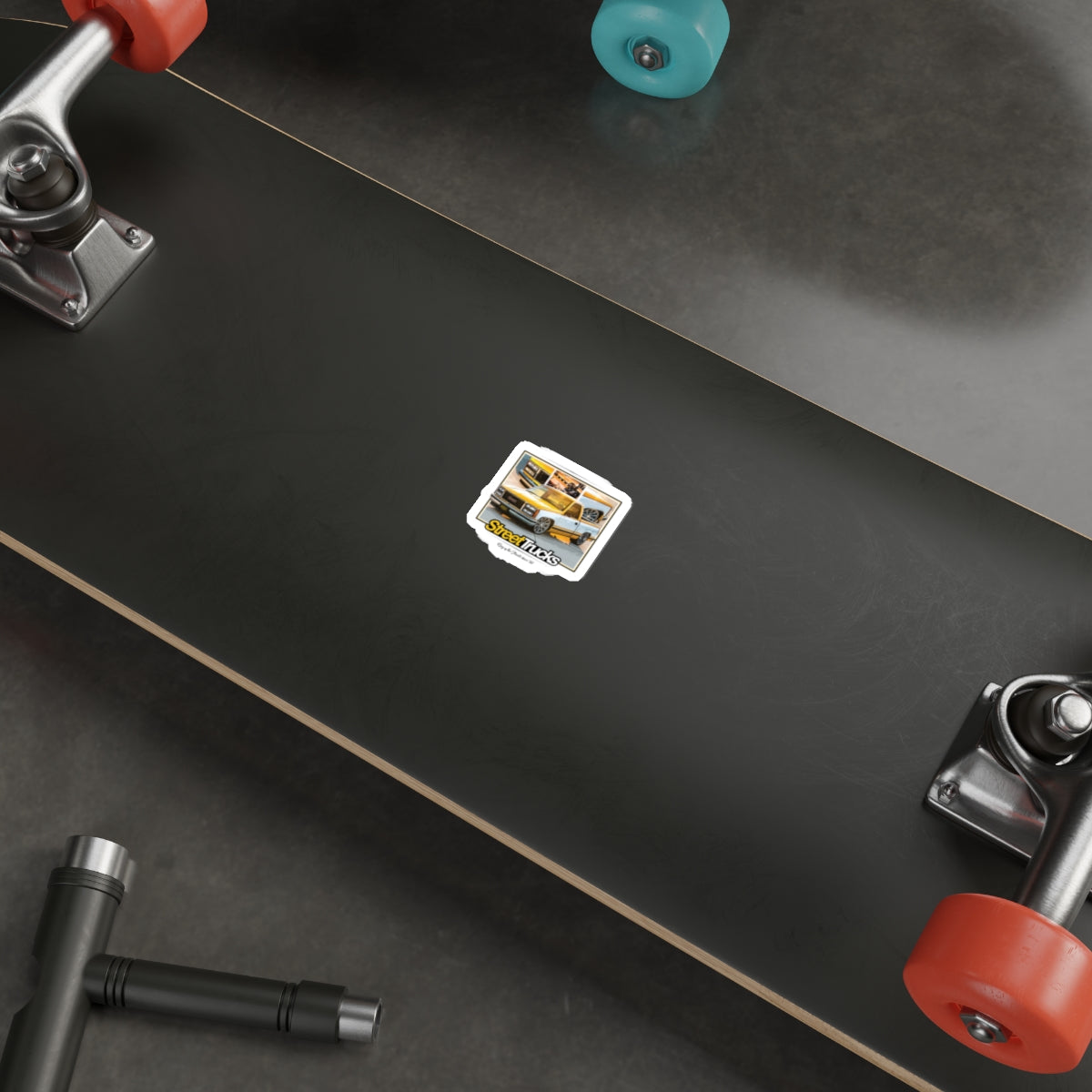 Street Trucks Die-Cut Stickers - Automotive Enthusiast Design