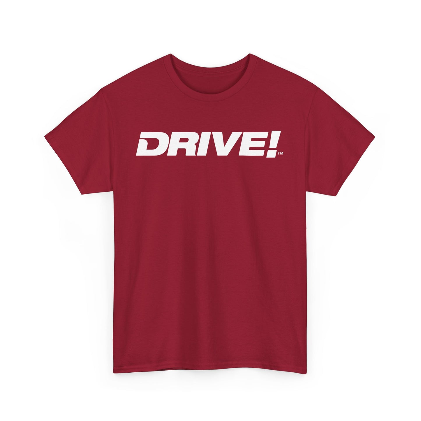 Drive Magazine T-Shirt Unisex Antique Cherry Red Tee