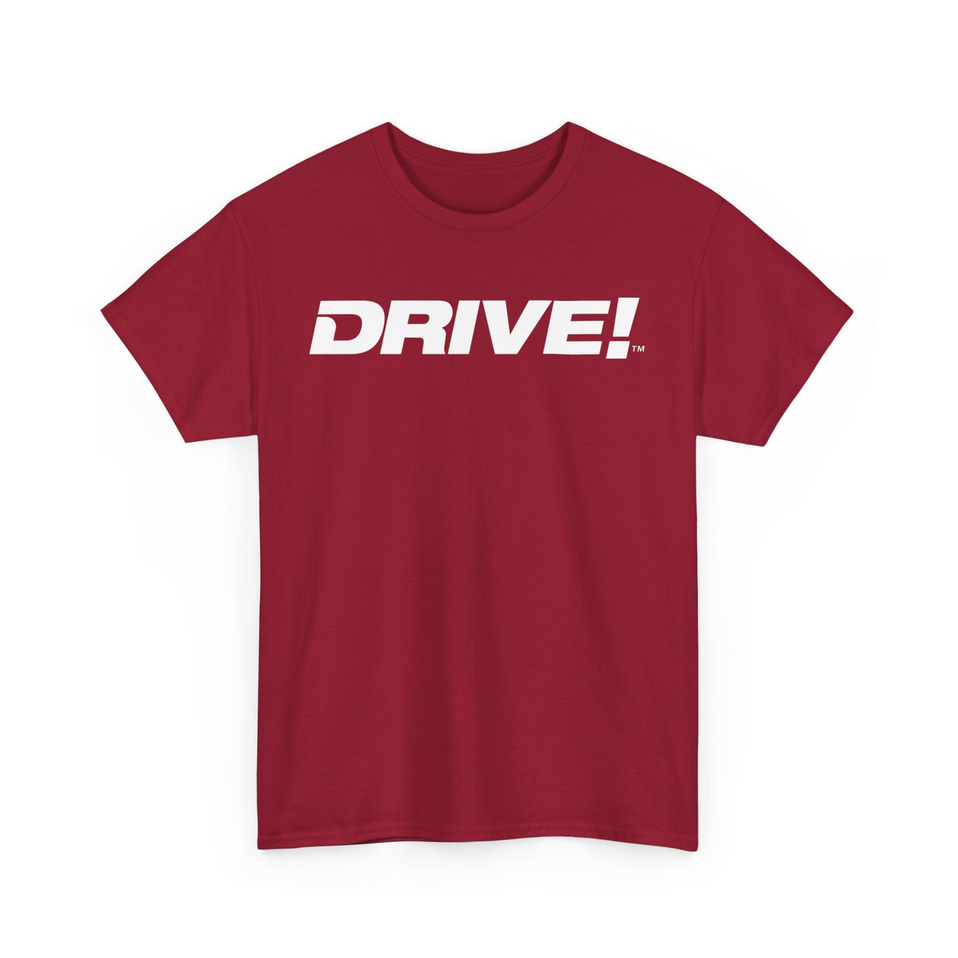 Drive Magazine T-Shirt Unisex Antique Cherry Red Tee