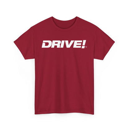 Drive Magazine T-Shirt Unisex Antique Cherry Red Tee