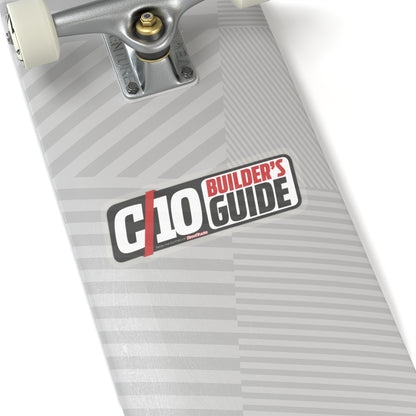 C10 Builder's Guide - Kiss-Cut vinyl Stickers