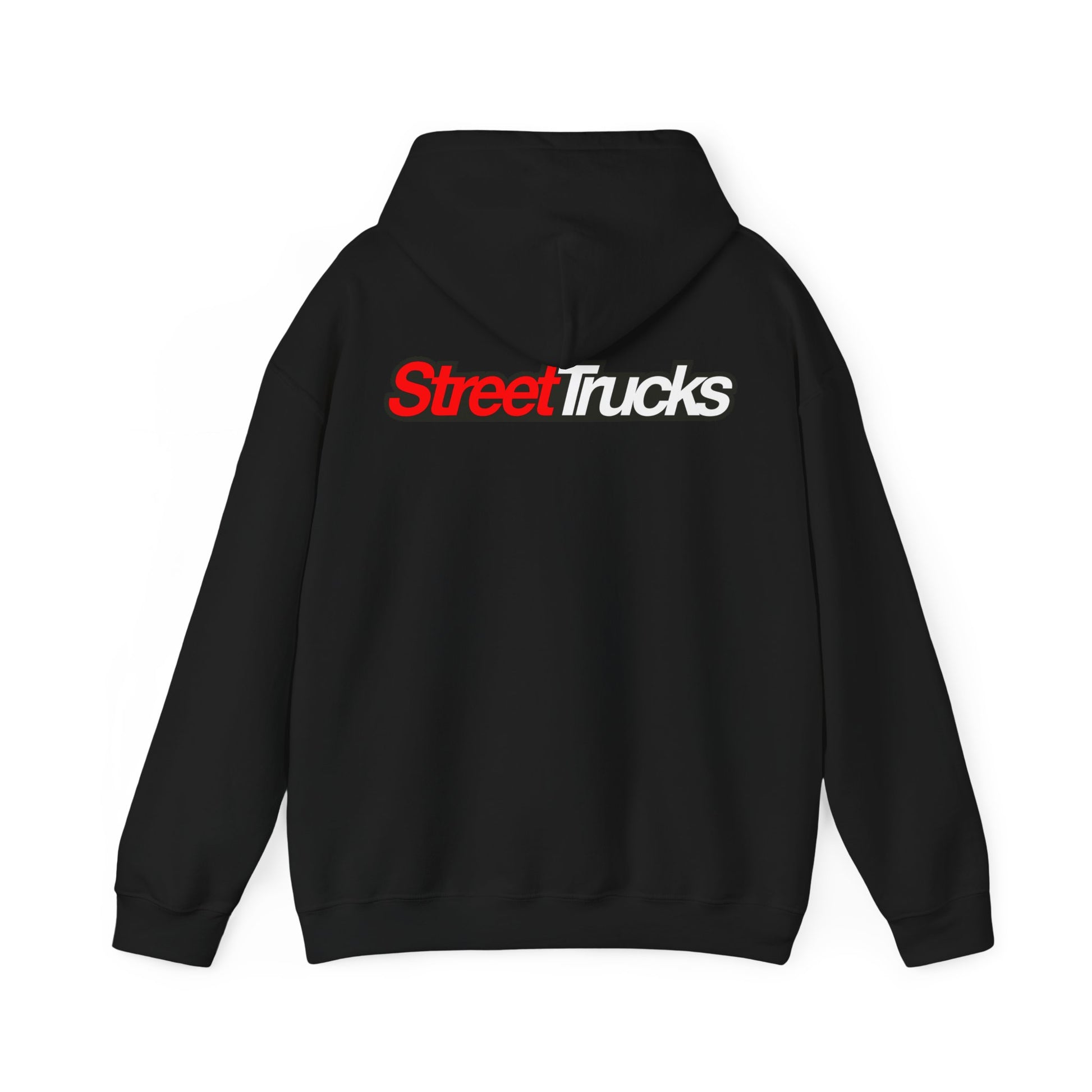 Street Trucks Black Heavy Blend™ Hooded Sweatshirt