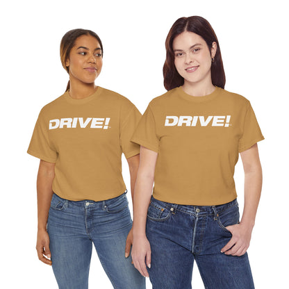 Drive Magazine Heavy Cotton Old Gold T-Shirt