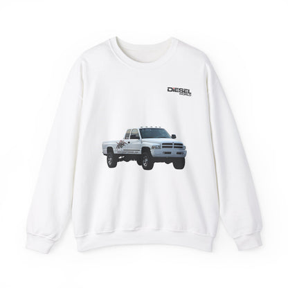 Diesel World NADM Rocky Mountain Unisex Heavy Blend™ White Crewneck Sweatshirt