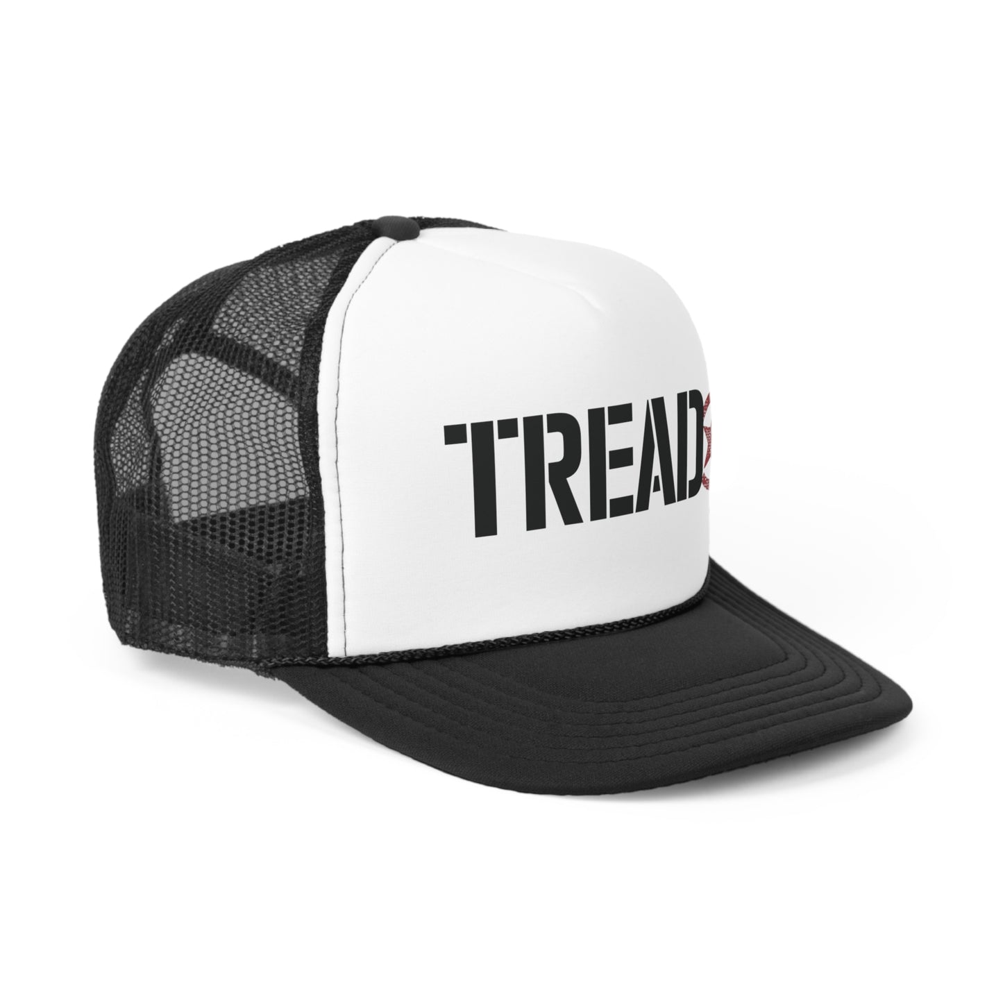 Tread Magazine Black Trucker Cap