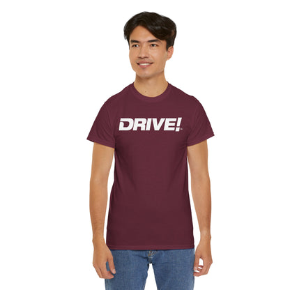 Drive Magazine Unisex Cotton Maroon T-Shirt