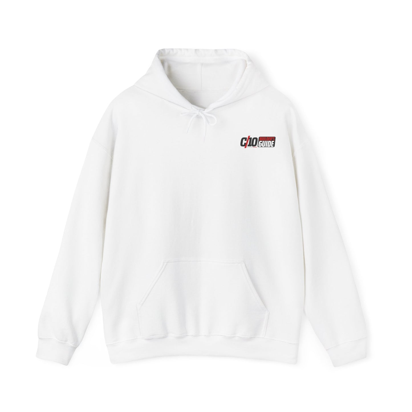 C10 Builder's Guide Unisex White Sweatshirt