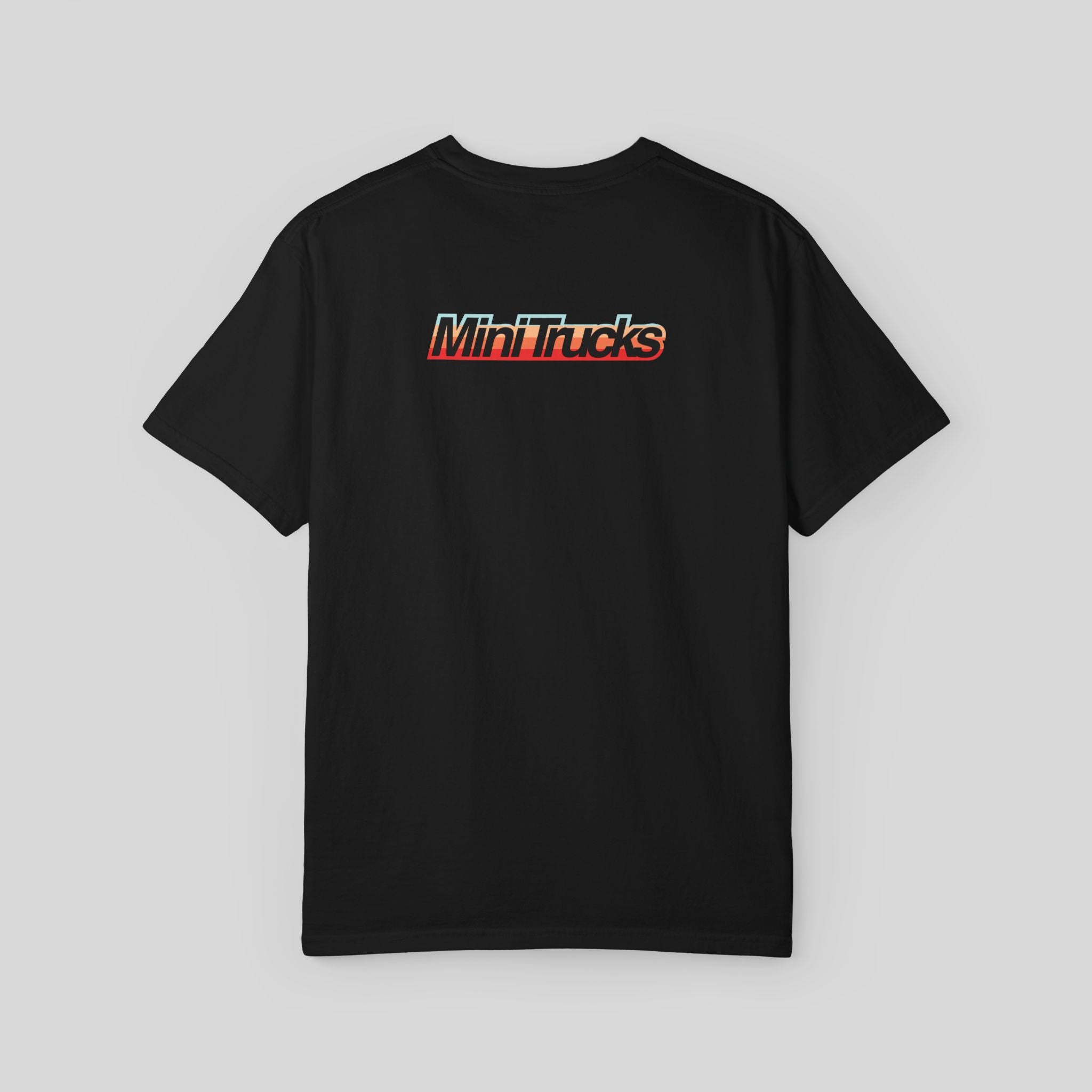 Street Trucks Retro Outline Black Tee