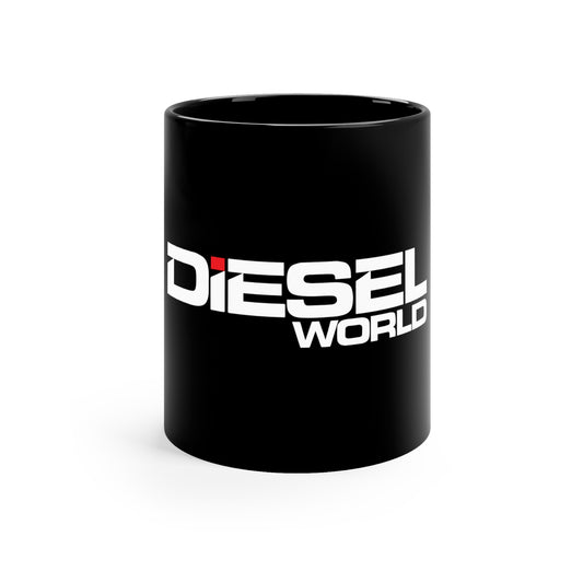 Diesel World - 11oz Black Mug