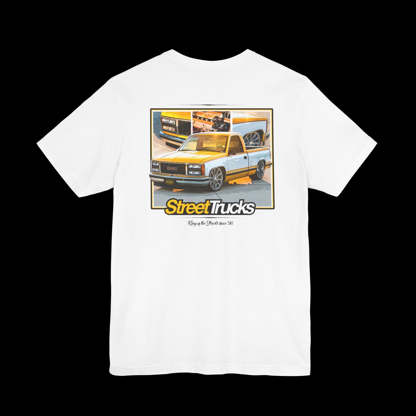 Yellow/White OBS - Unisex Jersey Short Sleeve Tee