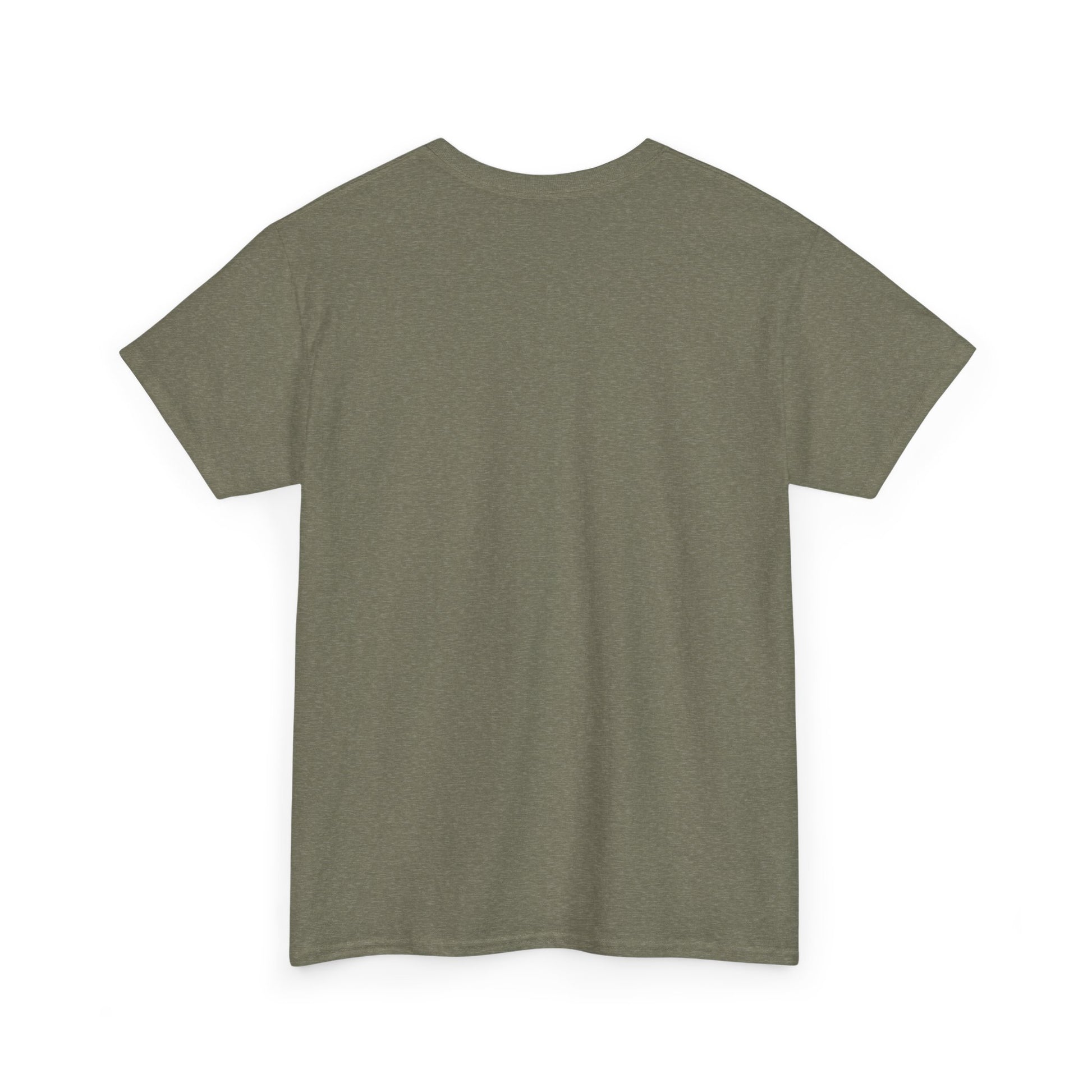 Drive Magazine Tee Unisex Heavy Cotton Heather Military Green T-Shirt