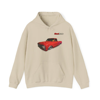 Street Trucks Dino Unisex Sand Hooded Sweatshirt