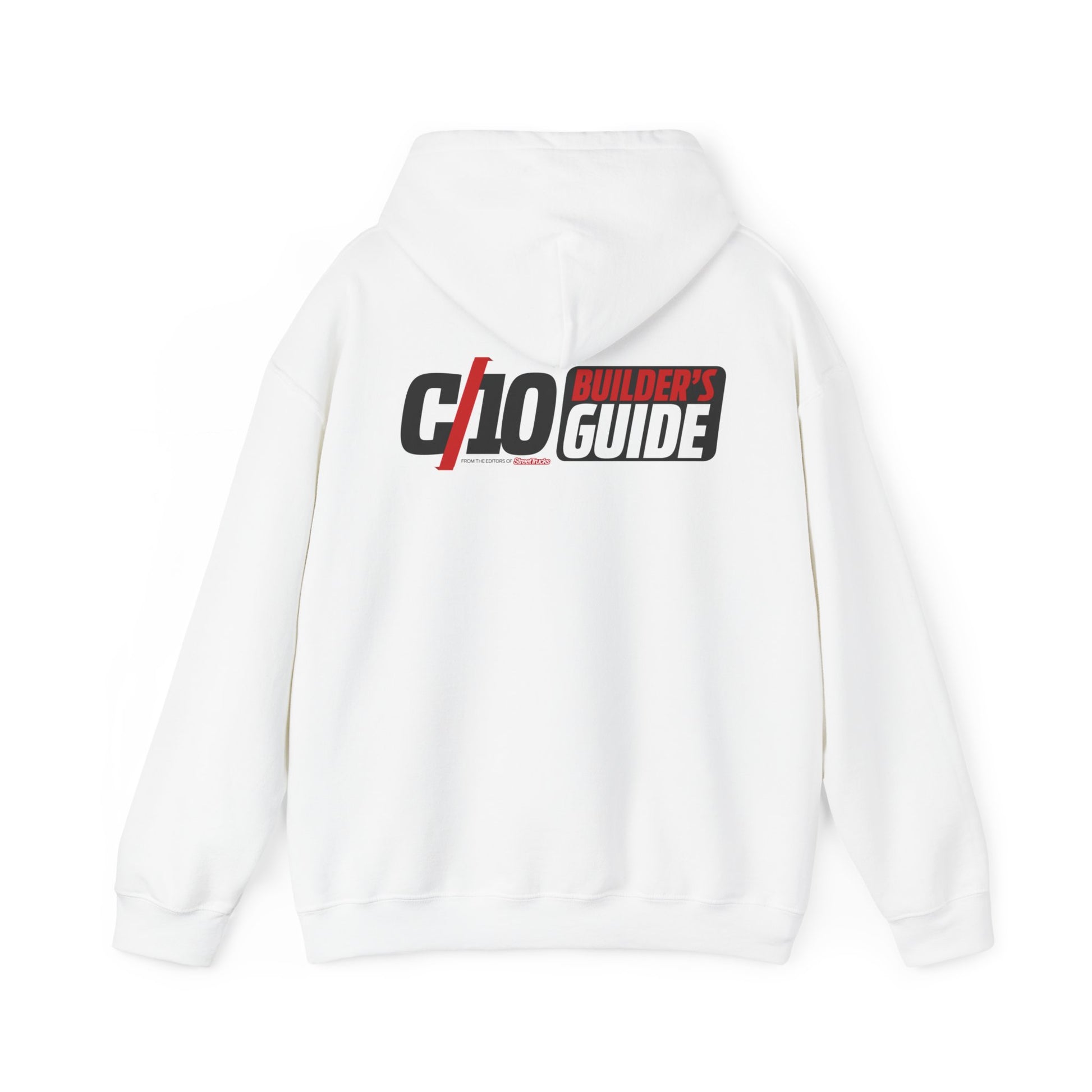 C10 Builder's Guide Unisex White Hoodie