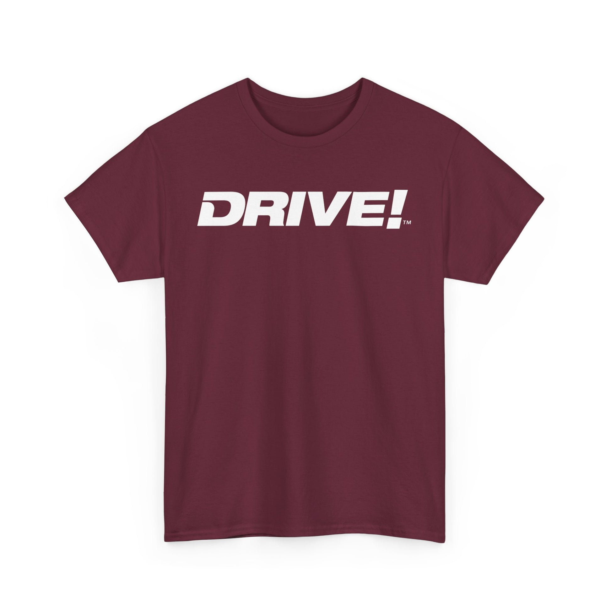 Drive Magazine T-Shirt Unisex Maroon Tee