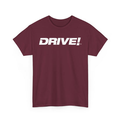 Drive Magazine T-Shirt Unisex Maroon Tee