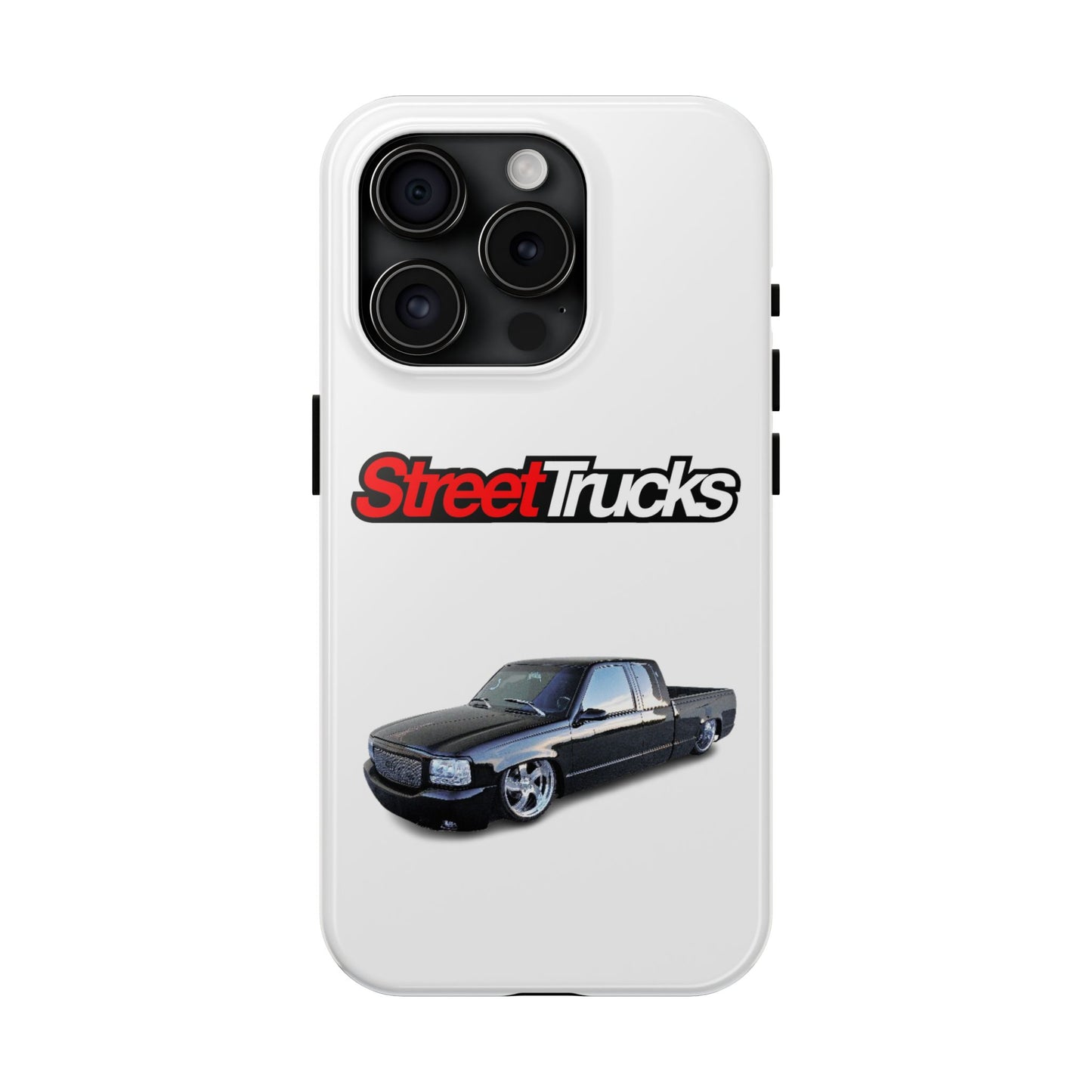 Street Trucks Black Leader Tough iPhone Cases