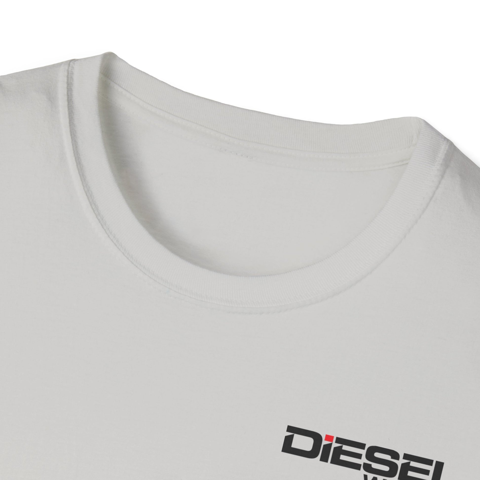 Diesel World BlueTec Brilliance Unisex Softstyle Ice Grey Tee