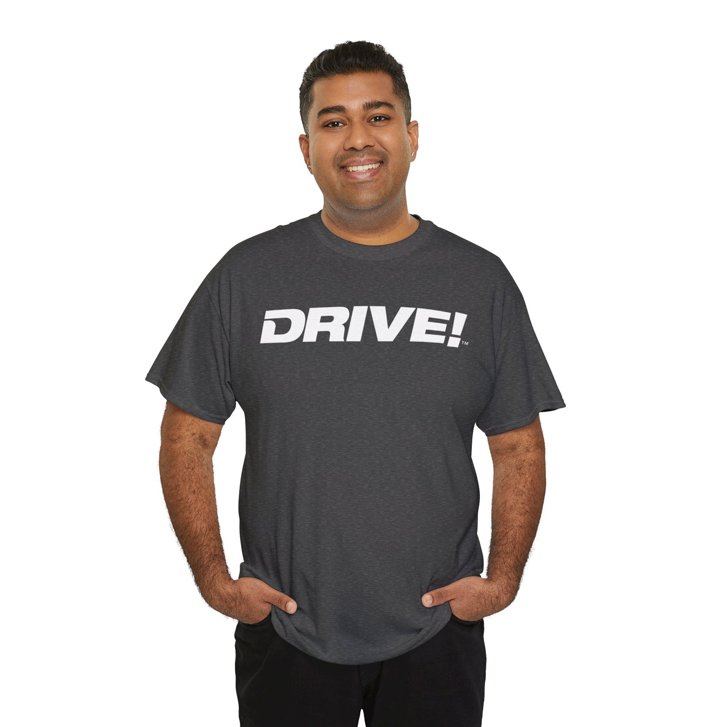 Drive Magazine Tee Unisex Dark Heather T-Shirt