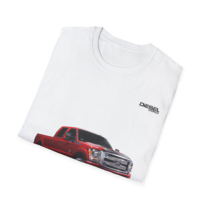 Diesel World Ford F-350 SUPER DUTY Unisex White Tee