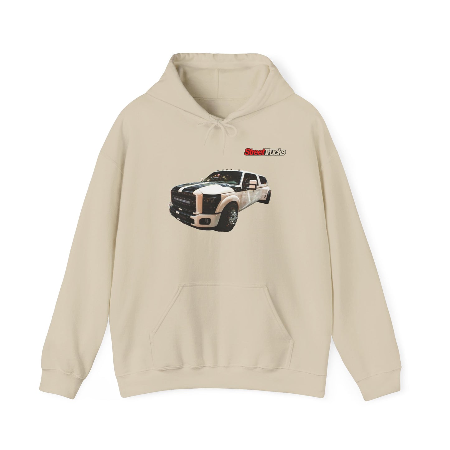 Street Trucks Dino10 Unisex Sand Hooded Sweatshirt