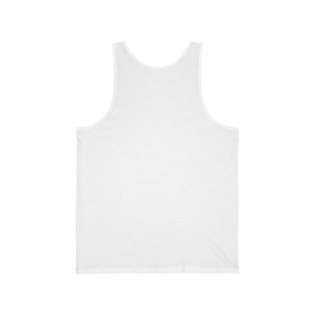 C10 Unisex White Jersey Tank