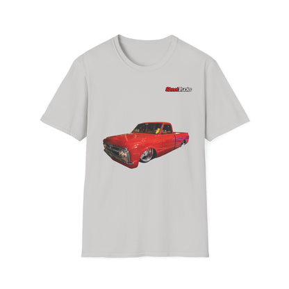 Street Trucks Unique Powered Low Rider Unisex Soft-Style T-Shirt