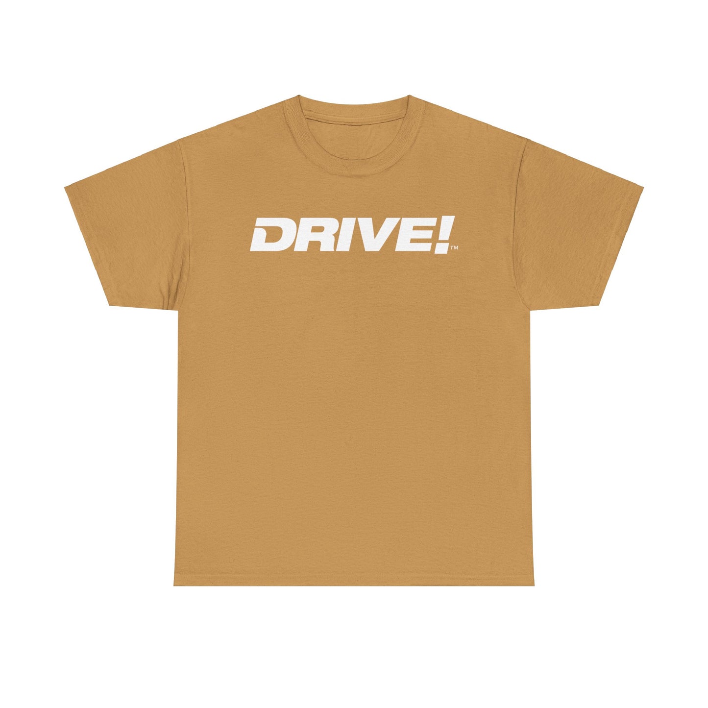 Drive Magazine T-Shirt Heavy Cotton Old Gold Tee